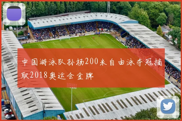 中国游泳队孙杨200米自由泳夺冠摘取2018奥运会金牌